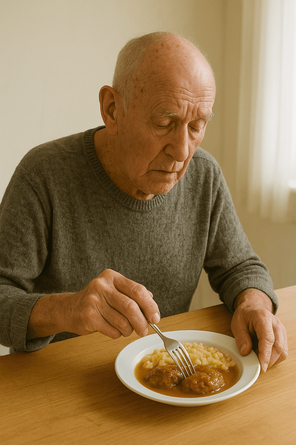 Kurt (85) schämte sich, um Unterstützung zu bitten. Heute bekommt er eine warme Mahlzeit am Tag. Zuverlässig, persönlich und dennoch diskret.