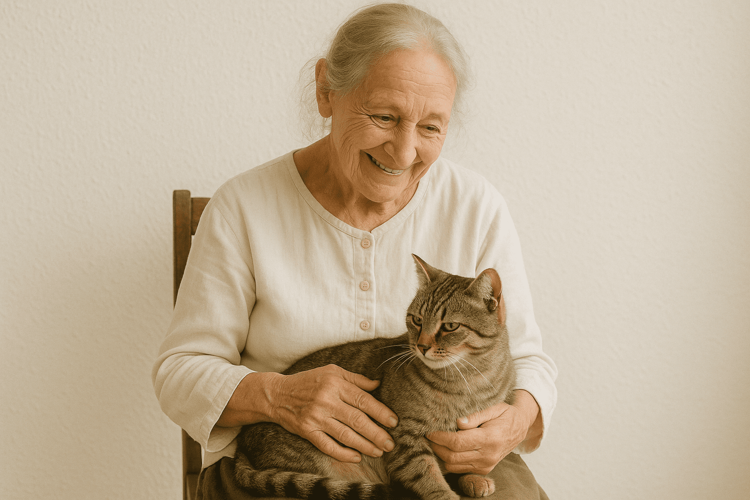 Anna (79) war bereit, ihre einzige Begleiterin ins Tierheim zu bringen. Wir konnten helfen – jetzt leben beide weiter zusammen, wie sie es verdient haben.